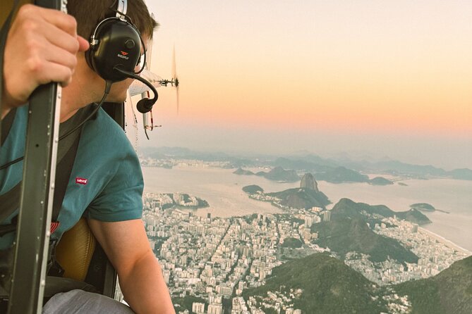 Rio de Janeiro Helicopter Tour without Doors - Lagoa Rodrigo de Freitas and the Jockey Club
