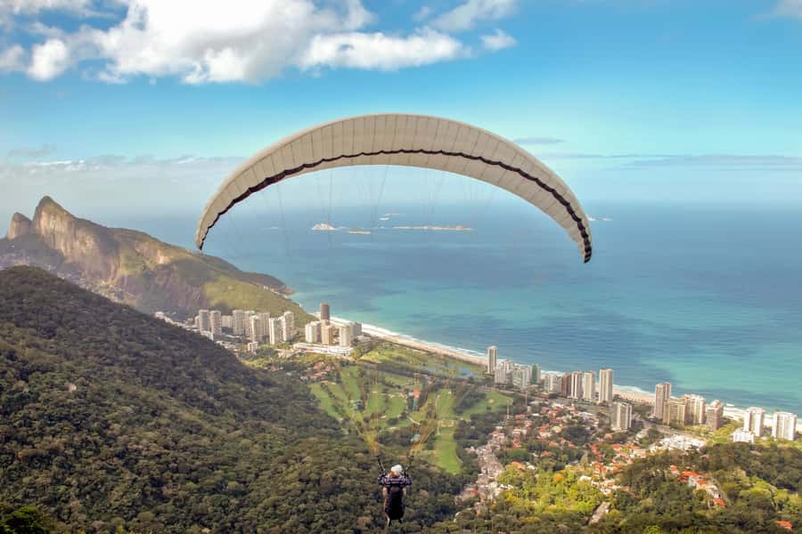 Rio de Janeiro: Paragliding Tandem Flight - A quiet flight above Rio