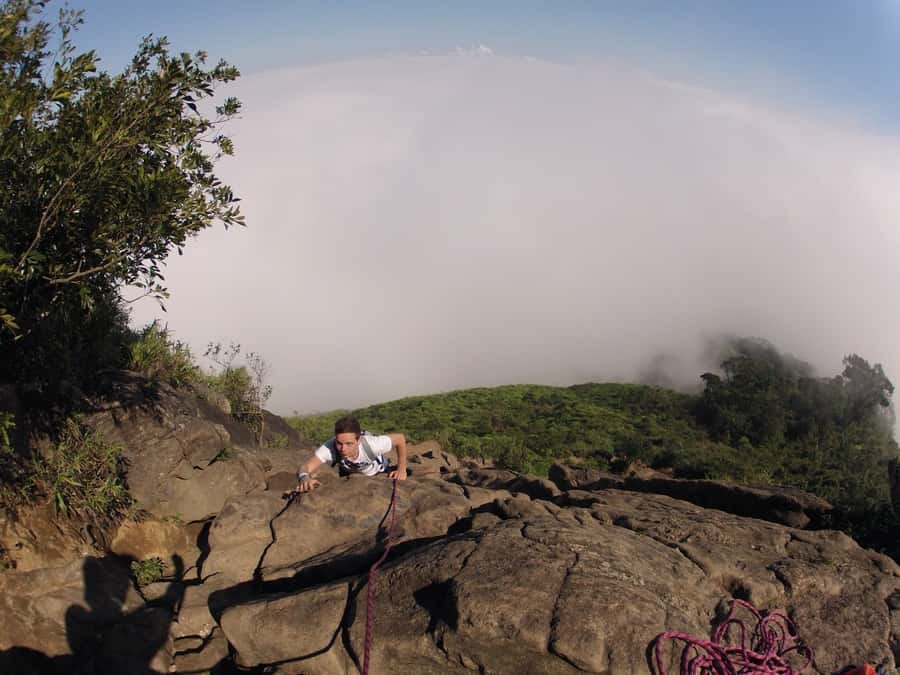 Rio de Janeiro: Pedra da Gavea Adventure Hike - The summit views over Rio and the sea