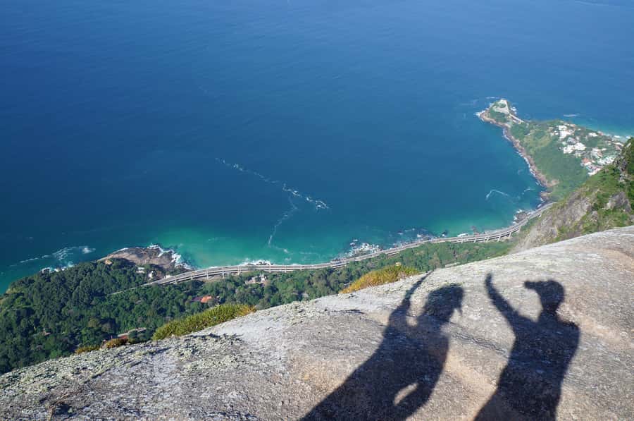 Rio de Janeiro: Pedra da Gavea Adventure Hike - A five-minute rest before heading down