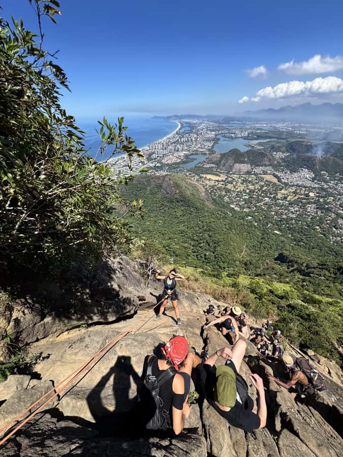 Rio de Janeiro: Pedra da Gávea - guided hike with best views - The two-hour descent back to Point da Meire