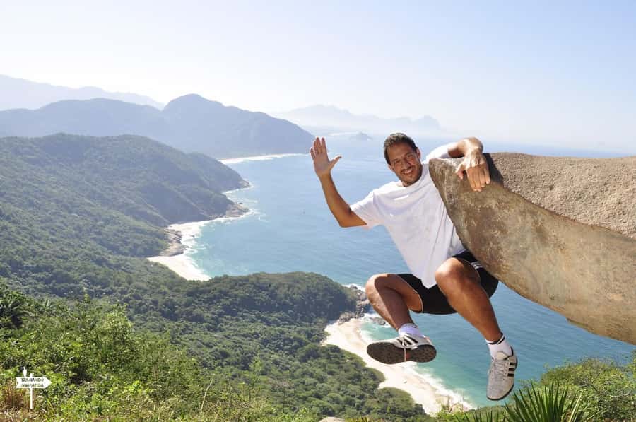 Rio de Janeiro: Pedra do Telégrafo; Grumari/ Prainha Beaches - The photo opportunity: fun, but not the whole point