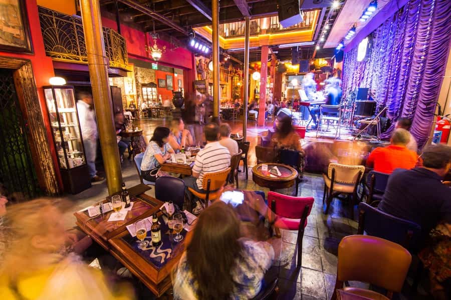 Rio de Janeiro: Rio Scenarium Entrance, Dinner, and Open Bar - Exploring the three-level antique-filled venue