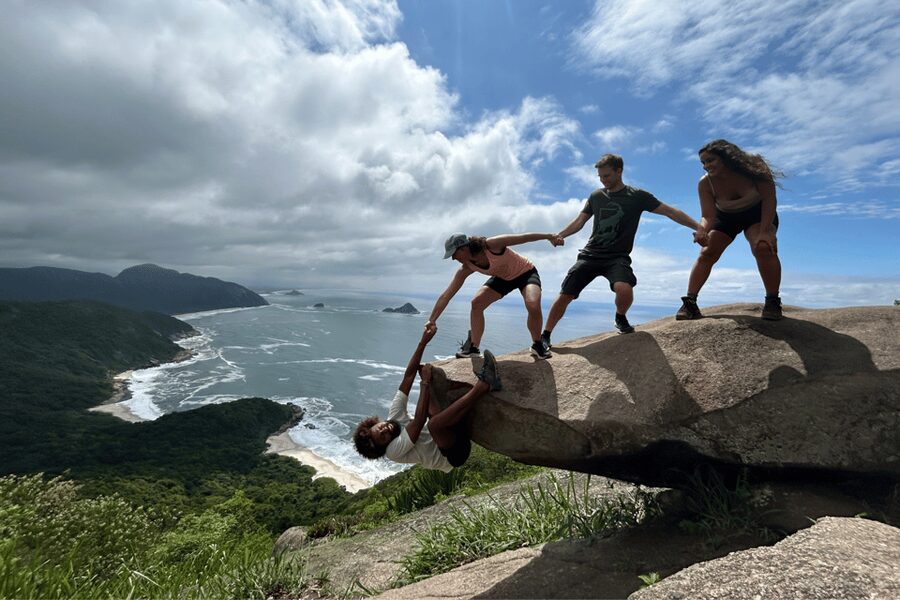 Rio de Janeiro: Telegrafo Rock Hike with Optional Beach Stop - The views beyond the famous photograph