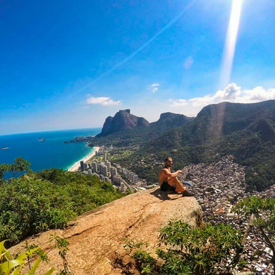 Rio de Janeiro: Vidigal Favela Tour and Two Brothers Hike - The first forest viewpoint above Rocinha