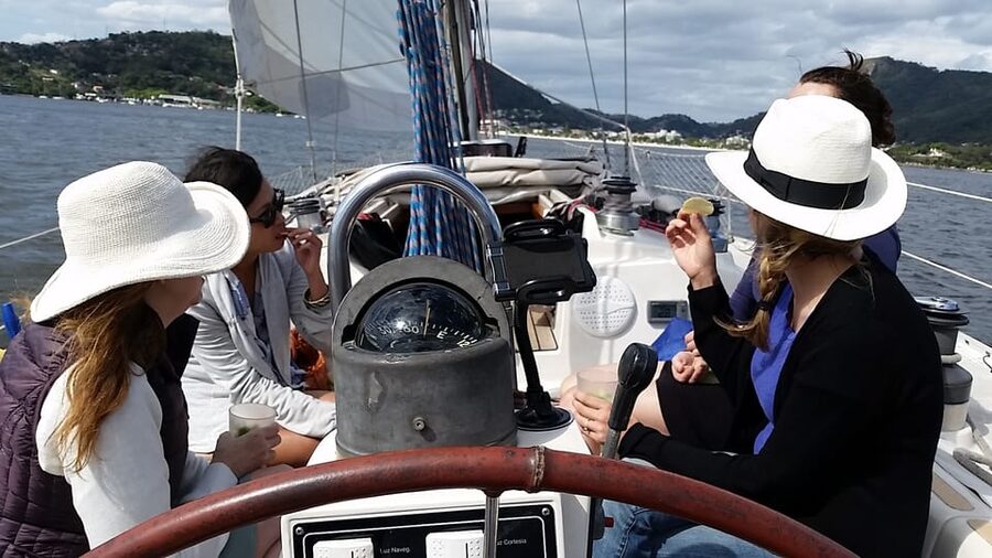 Rio de Janeiro: Wake Up and Sail - Santa Cruz fortress and the far side of the bay
