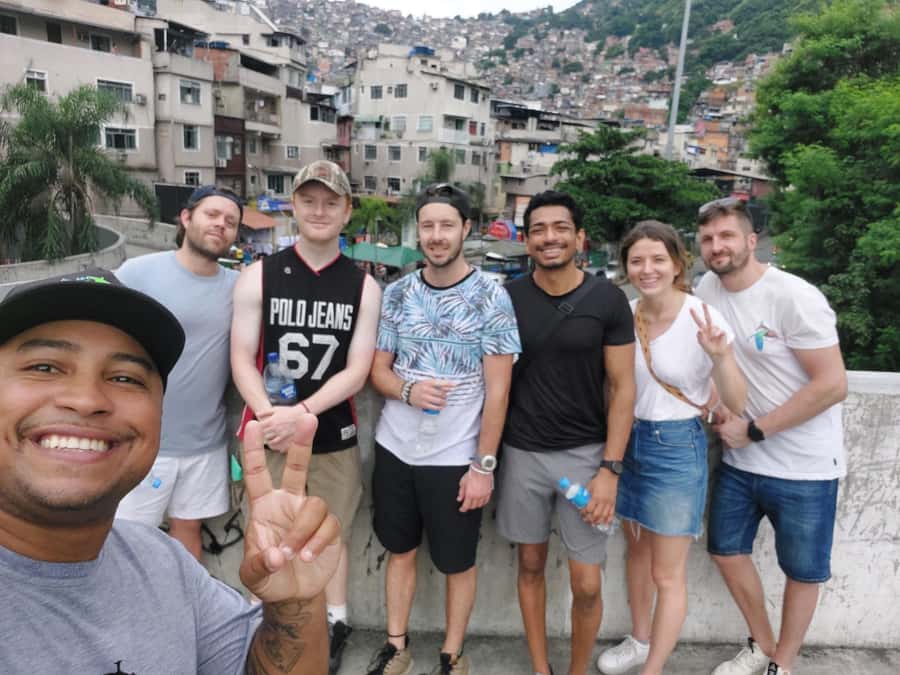 Rio Favela Tour - The moto-taxi ride up Rocinha