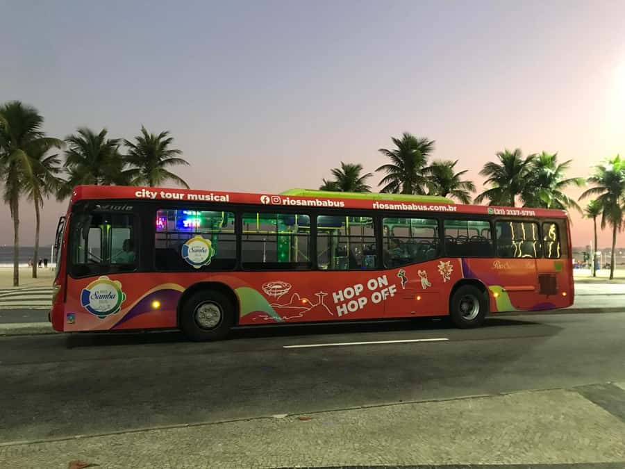 Rio Samba Bus: hop-on hop-off city tour in Rio de Janeiro - Largo do Boticário, Lage Park, and Lagoa