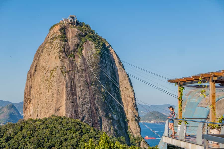Rio: Sugarloaf Cable Car and Corcovado Train Tickets - Riding the official cable car to 396 meters