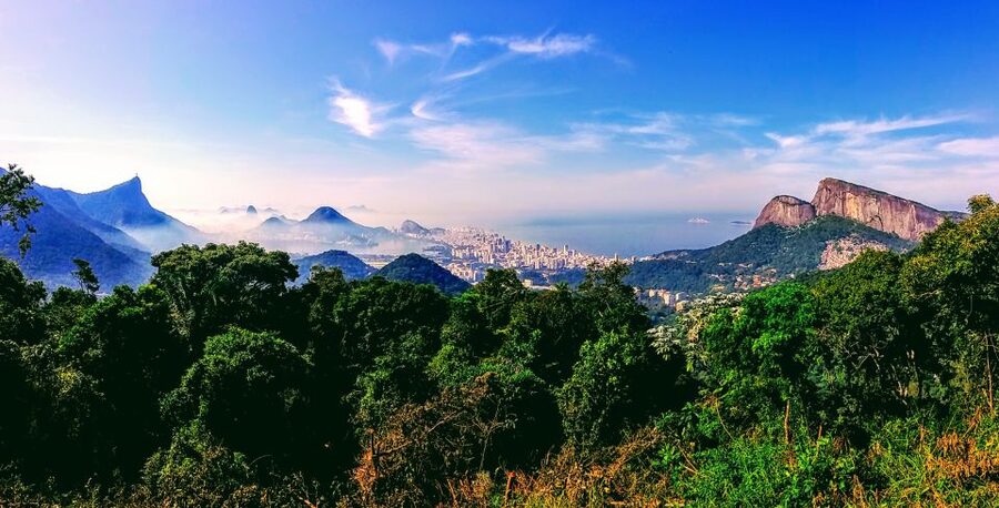 Rio: Tijuca National Park Small-Group Hike to Pedra Bonita - Returning through the park and stopping at Vista Chinesa
