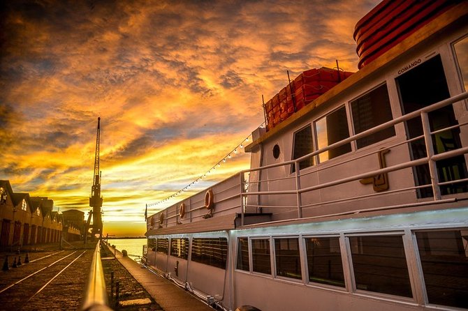 Sailing in Guaíba with White Swan Boat - Porto Alegre - Old warehouses, bridges, and the city’s wide horizon