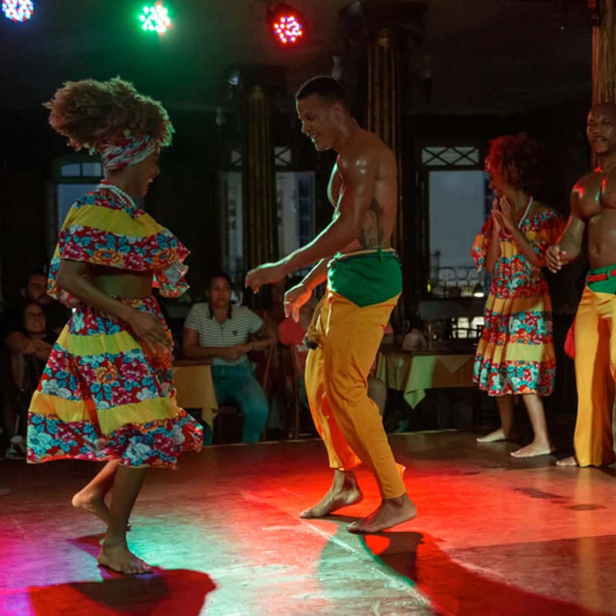 Salvador by Night: Cultural Show and Dinner. - The evening begins with Salvador pickup