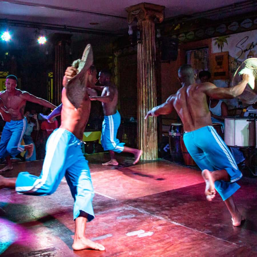 Salvador by Night: Cultural Show and Dinner. - Dinner brings Bahian flavors to the table