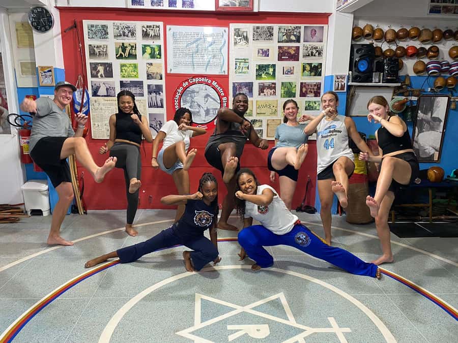 Salvador: Capoeira Class at Mestre Bimba's 1st Ever School. - Capoeira as movement, music, and memory