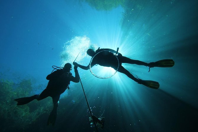 Skip the Line: Lagoa Misteriosa Admission Ticket with Scuba Diving Experience - What certified participants can expect below 8 meters