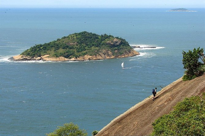 Sugarloaf Mountain Climbing Trail - The 20-meter roped climb