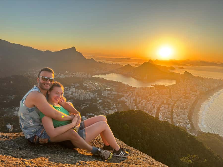 Sunrise at Morro Dois Irmãos + Vidigal Favela Experience - The Hike Up Morro Dois Irmãos