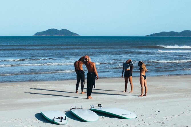 Surf Lesson with Qualified Instructor in Florianópolis - About one hour in the water at Barra da Lagoa
