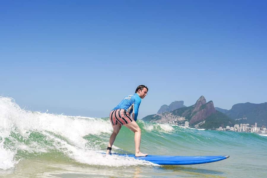 Surf lessons with local instructors in Copacabana/ipanema! - Photos and videos are available at an extra cost