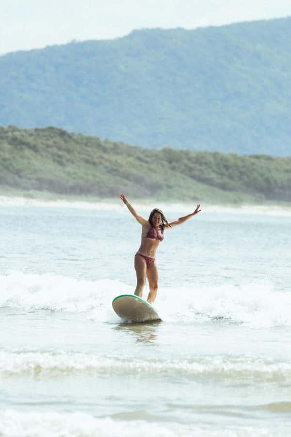 Surfing Lesson with Sea Wolf - Why Barra da Lagoa is a good place to start