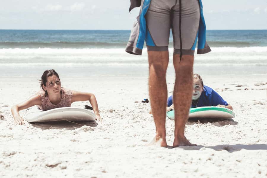 Surfing Lesson with Sea Wolf - Safety and the realities of ocean lessons