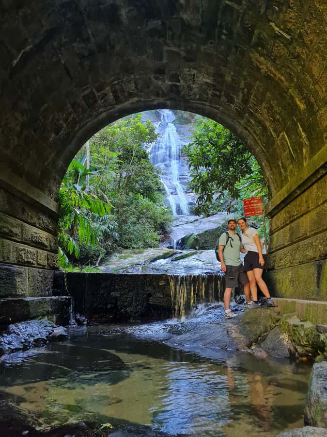 Tijuca Rain Forest - Adventure through Waterfalls & Caves - Canoas Road and Chinesa lookouts start the outing