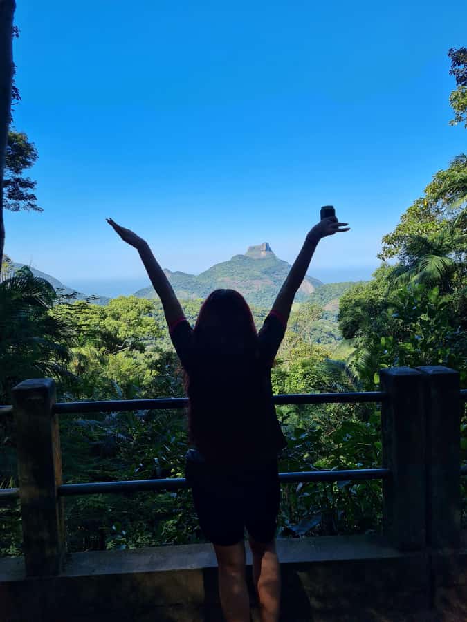 Tijuca Rain Forest - Adventure through Waterfalls & Caves - An old building adds a human story