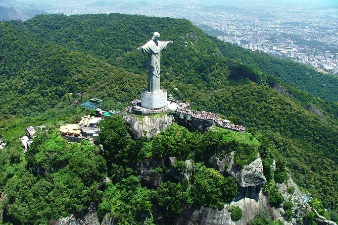 Two of Rio's Best: Christ the Redeemer & Sugarloaf Mountain Half-Day Tour - Christ the Redeemer at 710 meters