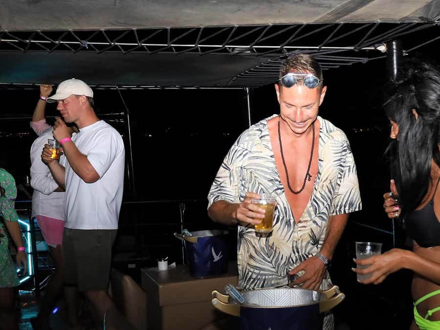 Unforgettable Boat Party - Two floors, lights, and a nightclub at sea